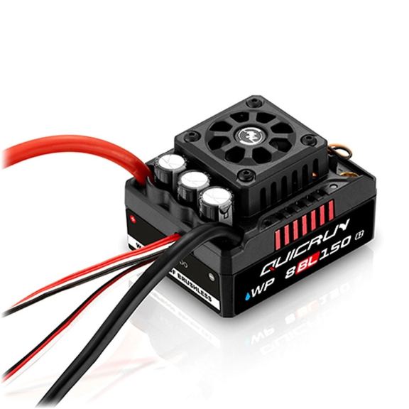 Regolatore QUICRUN WP 8BL150 G2 1/8 Brushless Waterproof 3-6S - GPED30109003 - immagine 3