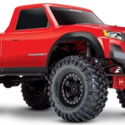 TRX-4 Sport Rosso 4x4 1/10 TRX4 montato con radio - TXX82024-4RED