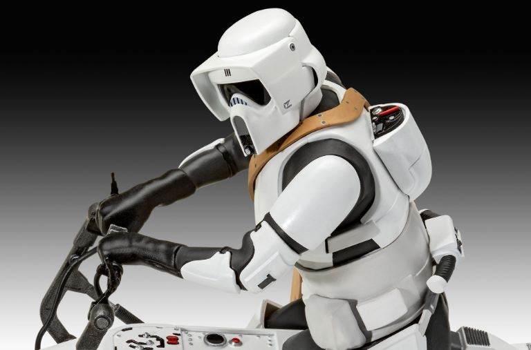 Speeder Bike Star Wars The Mandalorian 1/12 - REV6786 - immagine 5
