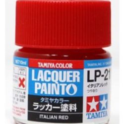 LP-21 ITALIAN RED 6pz bottiglietta colore a smalto - TAM82121