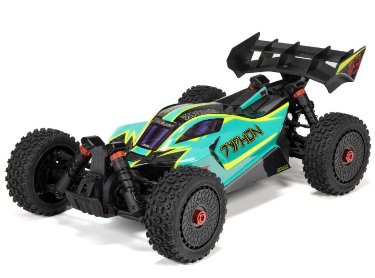 Typhon 4x4 223S verde BLX brushless 1/8 buggy con DSC - HORARA4306V4T1