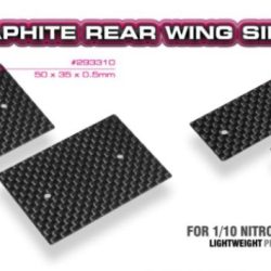 Piastre laterali per alettone posteriore 200mm 2pz - HUD293310