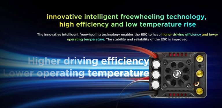 Regolatore QUICRUN WP 8BL150 G2 1/8 Brushless Waterproof 3-6S - GPED30109003 - immagine 5