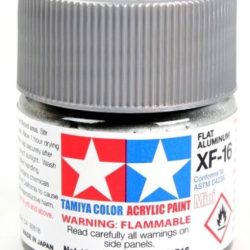 Colore acrilico XF-16 Flat Aluminium 1pz da 10ml opaco - TAM81716-1PZ