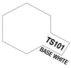 TS101 SPRAY BASE WHITE 100ml USARE COME FONDO COLORI CHIARI - TAMTSC101