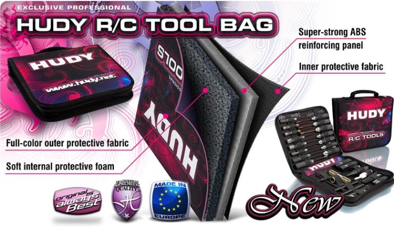 Borsa porta attrezzi Hudy exclusive edition 28X25cm - HUD199010 - immagine 7