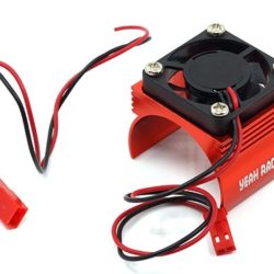 DISSIPATORE ROSSO CON VENTOLA SUPERIORE PER MOTORI 540 1/10 - GPEDYA-0410RD