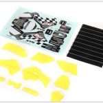 Promoto-MX Losi Carenatura gialla con decals - HORLOS260003