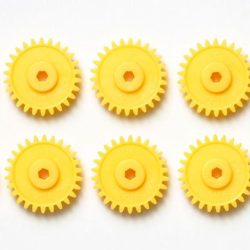 10312 Ingranaggi G-18 Gialli 10pz Mini4wd - TAM15-312