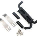 Marmitta doppia nera in metallo TRX4 - GPEDTRX4-050