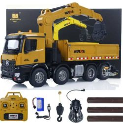 Camion con braccio in scala 1/14 con radio in metallo/plastica - RADCH1538