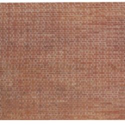 MURO DI MATTONI ROSSI       H0 IN CARTA 32x15cm - NOCH57550