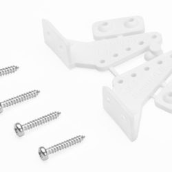 Squadrette bianche medie da 30mm 5 coppie per parti mobili - KAV50-0074-5