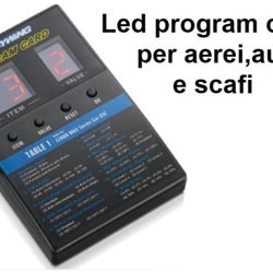 Led program card PC2C EzRun per auto aereo e scafi - GPED30501003