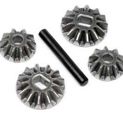 Ingranaggi differenziale tutte le 1/10 Black Bull - HUDMV22036