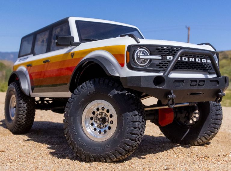 Carrozzeria Ford Bronco 2021 313mm 1/10 per scaler trasparente - PRO3570-00 - immagine 8