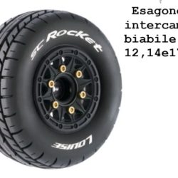 Gomme stradali SC-Rocket Short Course 2pz con esagoni 12/14/17mm - SUL-T3154SB