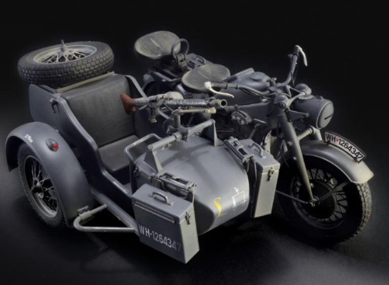 Zundapp KS 750with sidecar 1/9 - ITA7406 - immagine 3