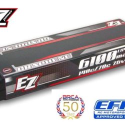 LiPo HV 7,6v Ultra LCG 6100mAh 2s 70/140C graphene fori da 5mm Efra - TXXEZP6100-2