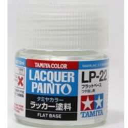 LP-22 FLAT BASE 6pz bottiglietta colore a smalto - TAM82122