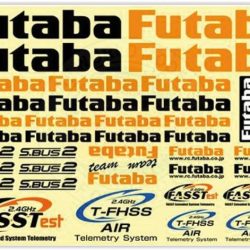Decals Futaba aereomodelli - RADFU870