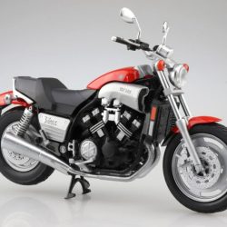Yamaha VMAX Fire Red 1/12 modello già montato - REVAOS10961