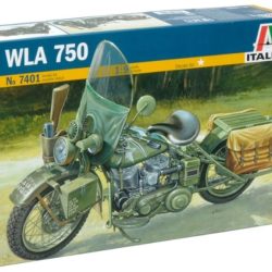 MOTO MILITARE WLA 750      1/9 FORZE ARMATE E POLIZIA USA - ITA7401