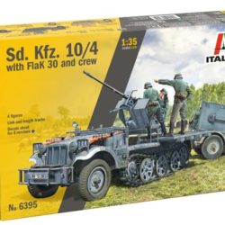 Semicingolato Sd.kfz 10/4 With Flak 30 ed equipaggio 1/35 - ITA6395