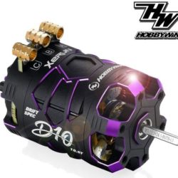 Motore Drift  D10 10.5T Purple  Brushless Sensored Xerun - GPED30401136