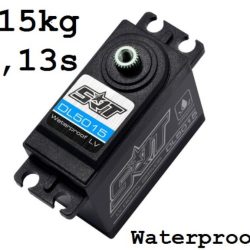 Servo DL5015 Waterproof 15kg 0.13sec @6.0v ingranaggi in metallo - RBT-DL5015