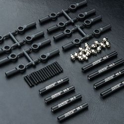 Tiranti in metallo MST passo 242mm Suzuki Jimny - MST210536BK