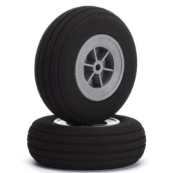 Ruote aereo in spugna dure Deluxe 90mm con scanalature 2pz - PELKAV50-0174