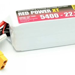 LiPo Red Power XT 6s 22,2v 5400mah 25/50C XT90 720gr 120Wh - PCH15441