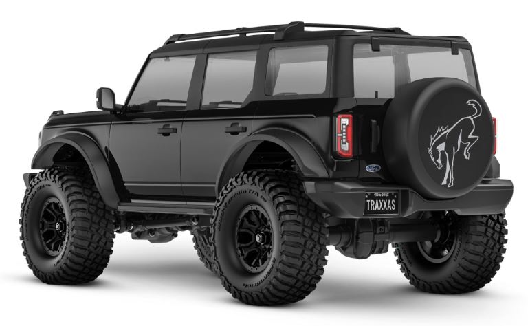 Ford Bronco nero 1/18 TRX4M Traxxas - TXX97074-1BLK - immagine 3