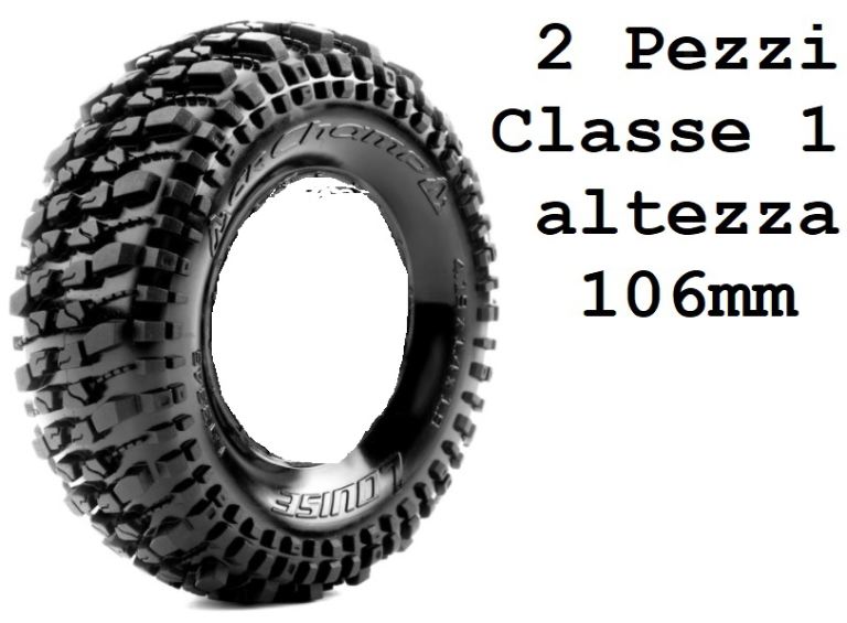 Solo gomme CR-Champ Class 1 106mm 1/10 Scaler - SULR-T3345VI