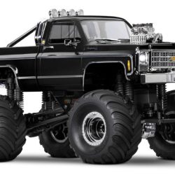 Cheyenne K10 nero TRX4-MT 1/18 Monster Truck - TXX98064-1BLK