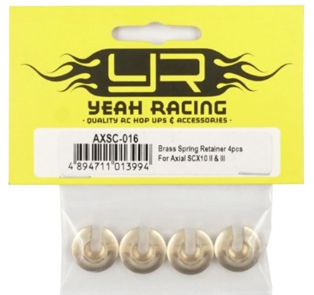 Fermi molle in ottone per Axial SCX10 II e III - GPEDAXSC-016 - immagine 2