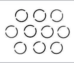 SPESSORI 15x18x0,2mm      10pz - KYO-96947