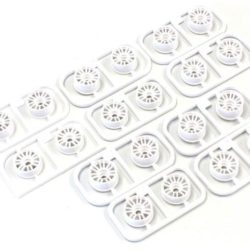 MZH131WB Cerchi bianchi Rays RE30 Mini-Z RWD multi offset - KYO-MZH131W