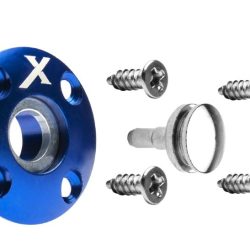 Tappo blu magnetico per rifornimento carburante in alluminio - PELFDM-BLUE