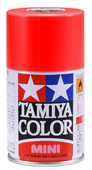 Spray per plastica rosso fluorescente - TAMTS36