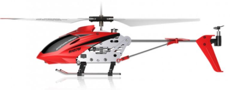 Elicottero S107G rosso coassiale con sensore barometrico - SYMS107H-RED - immagine 10