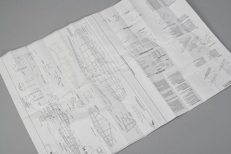 Dumas A6M3 Zero ad elastico balsa kit 445mm - PEL4SK0212 - immagine 3