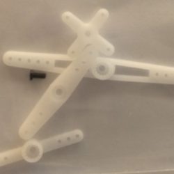 55708 Squadrette servo nere HS55 HS45 HS50 - HIT5708