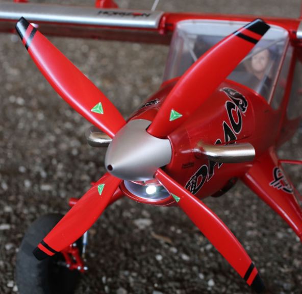 DRACO 2.0m with Smart BNF Basic con ricevente servi motore ed ESC - HOREFL12550 - immagine 7