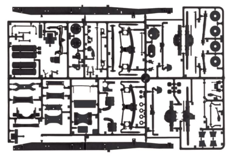 MERCEDES- BENZ 2238 6X4 1/24 camion - ITA3943 - immagine 3