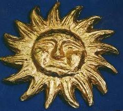 SOLE ORO CARTAPESTA 45cm x ADDOBBI VETRINE - YMO403878000