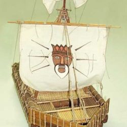 KON-TIKI RIPRODUZIONE DEL 1947 DI UNA ZATTERA PREISTORICA - M703