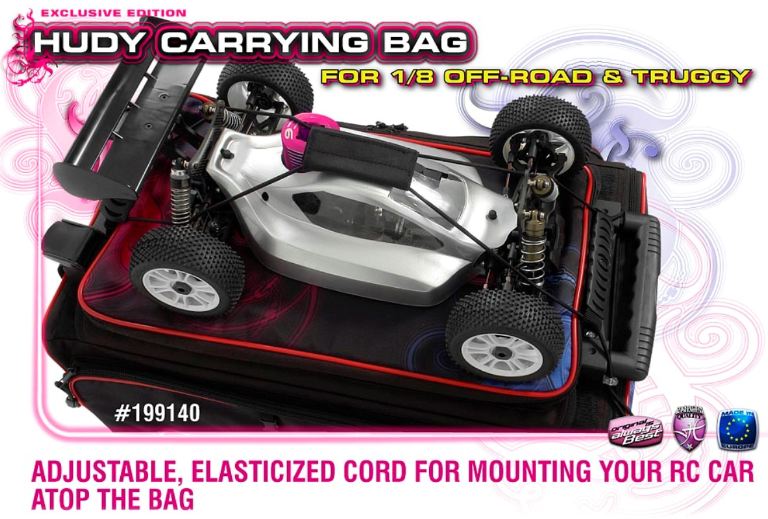Borsone Hudy per buggy o truggy 1/8 trolley - HUD199140 - immagine 8