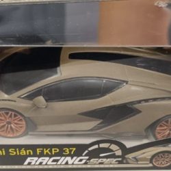 Lamborghini Sian KFP 37 1/24 verde militare metallizzata - BURPOL37150LS